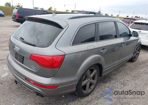 2015 Audi Q7 3.0T S Line Prestige from USA, damaged, VIN WA1DGAFE6FD002658